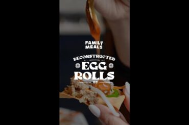 Deconstructed Egg Rolls