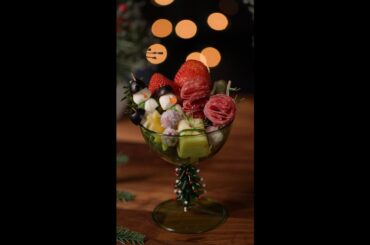 Festive Charcuterie Wine Glasses