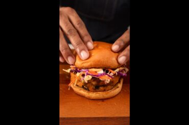 Orange Glazed Salmon Burgers