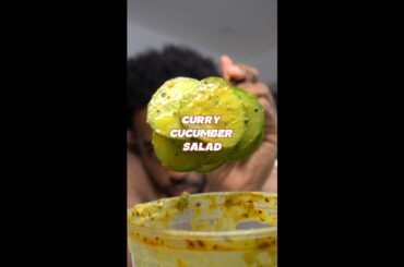Curry Cucumber Salad