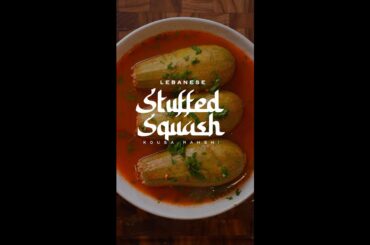 Lebanese Stuffed Squash