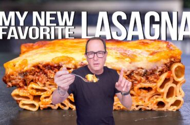 CAN YOU SAY 'MY NEW FAVORITE LASAGNA' IN GREEK? (NEITHER CAN MAX/CHANCE) | SAM THE COOKING GUY
