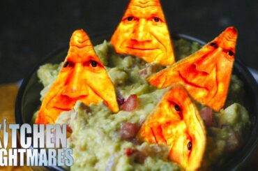 gordon can't reheat his nachos because he is the nachos | Full Episodes | Kitchen Nightmares