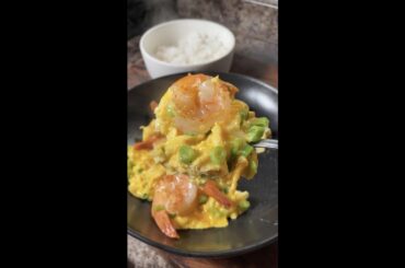 Cantonese Eggs and Shrimp