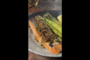 Airfryer Garlic Butter Salmon