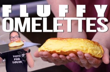 A SUPER FLUFFY SOUFFLE OMELETTE RECIPE THAT IS LEGIT BLOWING MY MIND... | SAM THE COOKING GUY