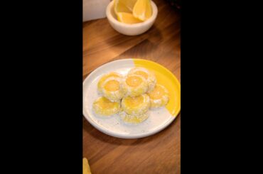 Lemon Crinkle Cookies