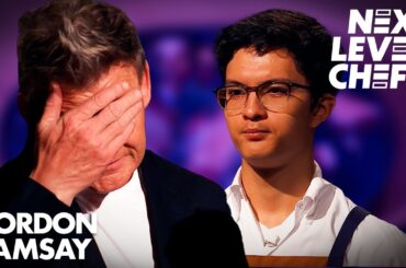Gordon REFUSES To Eat Chef’s Undercooked Salmon Dish | Next Level Chef | Gordon Ramsay