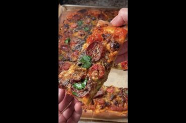 Sheet Pan Vodka Sauce Pizza