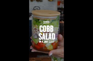 Cobb Salad in a Jar
