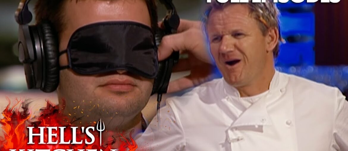 Gordon Ramsay's Blindfold Taste Test Chaos! | Hell's Kitchen Season 3 - Ep. 4, 5, 6 | Full Episodes