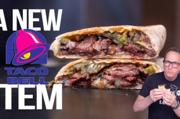 MAKING A NEW / LIMITED EDITION QUESADILLA THING FROM TACO BELL... | SAM THE COOKING GUY