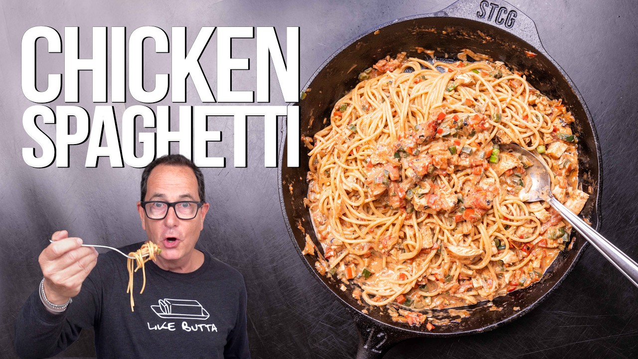 ONE PAN CHICKEN SPAGHETTI (BUT DOES IT COMPARE TO THE ORIGINAL??) | SAM THE COOKING GUY ONE PAN CHICKEN SPAGHETTI (BUT DOES IT COMPARE TO THE ORIGINAL??) | SAM THE COOKING GUY