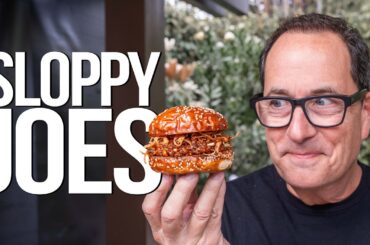 THE BEST SLOPPY JOES I'VE EVER MADE... | SAM THE COOKING GUY