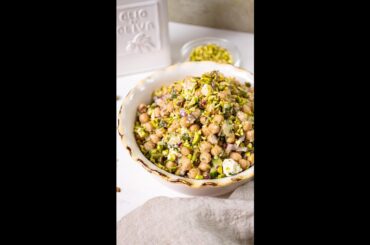 Garbanzo Bean Salad with PIstachios