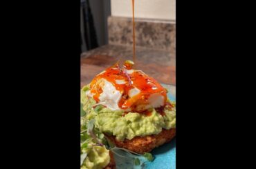 Avocado Hash Brown Toast