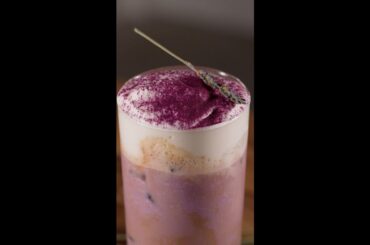 Purple Sweet Potato Latte