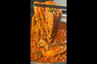 Spicy Enoki Mushrooms
