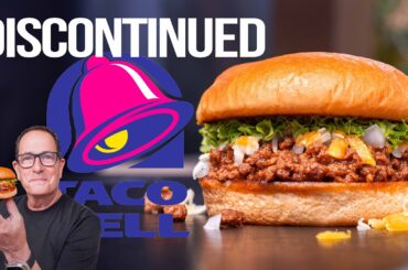 MAKING AN OLD SCHOOL / DISCONTINUED TACO BELL CLASSIC! | SAM THE COOKING GUY