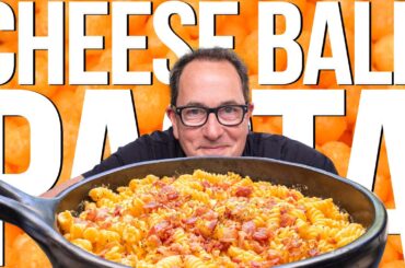 CHEESE BALL PASTA 😱 LEGIT, P.O.S. OR STRAIGHT ABOMINATION? | SAM THE COOKING GUY
