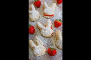 Strawberry Bunny Puff Pastries