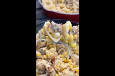 Easy Corn Pasta