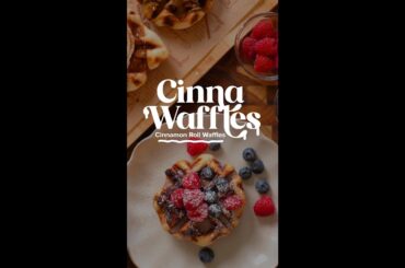 Cinnamon Roll Croffle
