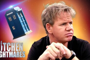 gordon traveling through space and time to find good food | Kitchen Nightmares | Gordon Ramsay