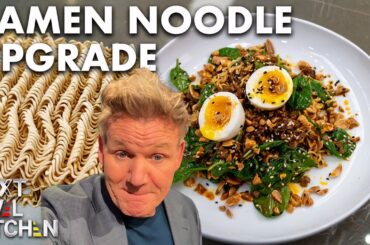 Gordon Ramsay Challenges Chef to Make a Budget Meal Using Ramen