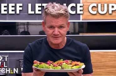 Gordon Ramsay's Ultimate Asian Beef Lettuce Cups
