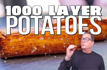 15 HOUR VS. 15 MINUTE 1000 LAYER POTATOES...IS ALL THAT TIME NECESSARY? | SAM THE COOKING GUY