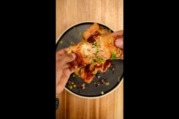 Salmon Cheesesteak Egg rolls