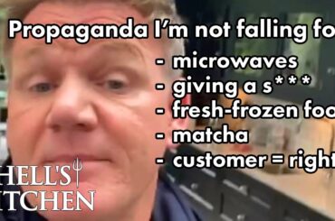 propaganda gordon isn't falling for | Full Episodes | Hell's Kitchen