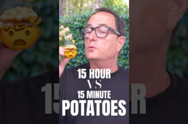 THE RESULT… [15 HOUR VS. 15 MINUTE 1000 LAYER POTATOES] 💁🏻‍♂️