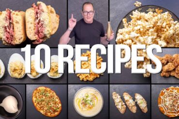 10 INSANELY DELICIOUS AND EASY RECIPES YOU SHOULD BE MAKING RIGHT NOW! | SAM THE COOKING GUY