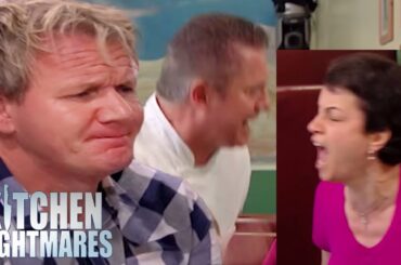 if anger issues was a person it'd be these folks | Full Episodes | Kitchen Nightmares