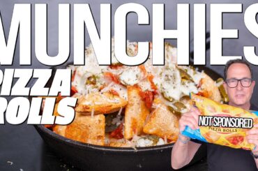 MUNCHIES: PIZZA ROLLS EDITION (IT DOESN'T GET MUCH EASIER THAN THIS!) | SAM THE COOKING GUY