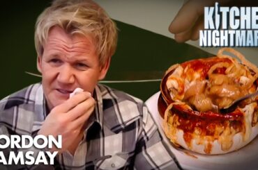 The Most DISGUSTING Food Gordon Has Ever Tasted | Kitchen Nightmares | Gordon Ramsay