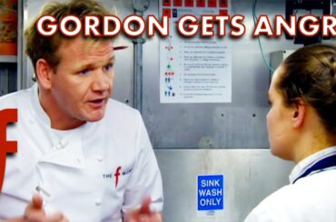 Gordon Gets Angry In The Kitchen | The F Word | Gordon Ramsay