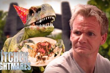 gordon’s been waiting 65 million years for his food 🦖 | Kitchen Nightmares | Gordon Ramsay