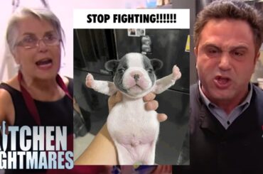 gordon is literally the "stop fighting" meme in this episode | Full Episodes | Kitchen Nightmares
