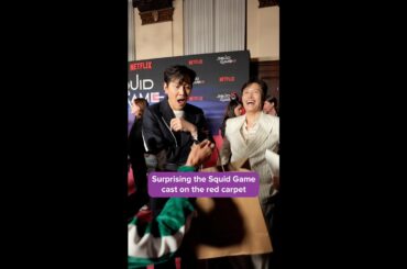 I Surprised The Squid Game Cast With Their Favorite Korean Food