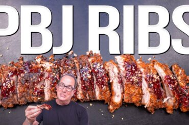 PB&J RIBS: A CRIME AGAINST BBQ OR A STROKE OF GENIUS? | SAM THE COOKING GUY