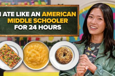 I Ate Like An American Middle Schooler For 24 Hours