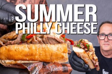 THIS SMOKED CHEESESTEAK MIGHT START A FIGHT IN PHILLY... | SAM THE COOKING GUY