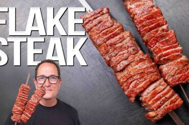 FLAKE STEAK PERFECTION - SIMPLE, BOLD, IRRESISTIBLE | SAM THE COOKING GUY