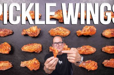 DILL PICKLE WINGS ARE TAKING OVER THIS SUMMER 🥒 | SAM THE COOKING GUY