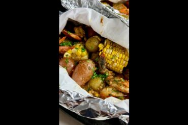 Shrimp Boil Foil Packs