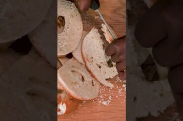 Is This The MOST UNSAFE Way To Cut Bagels?