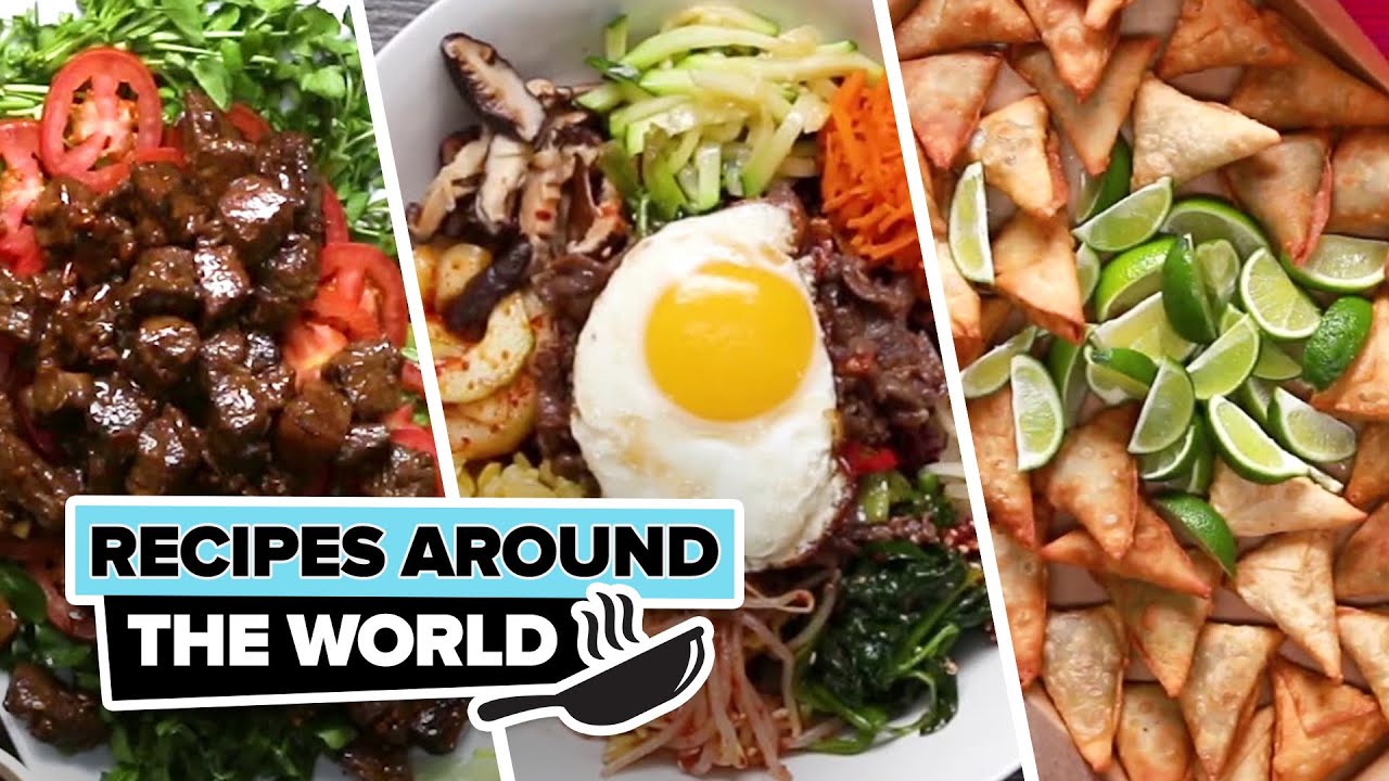 18 Mouthwatering Recipes from Around the World You Need to Try! 18 Mouthwatering Recipes from Around the World You Need to Try!